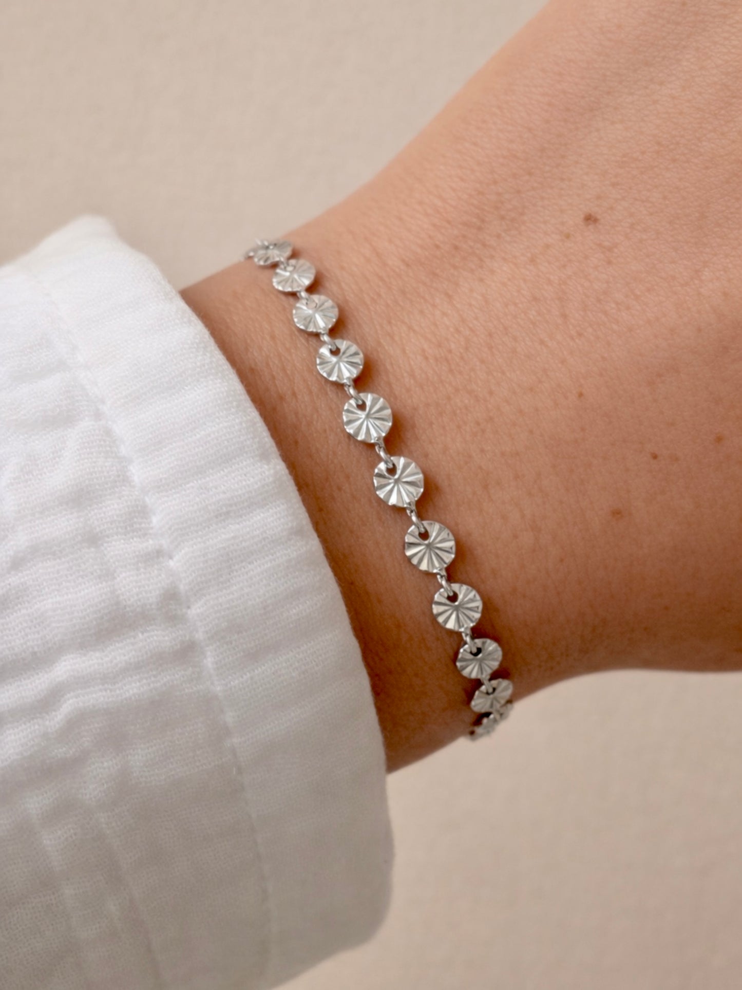 MINI JADE l Bracelet en acier inoxydable