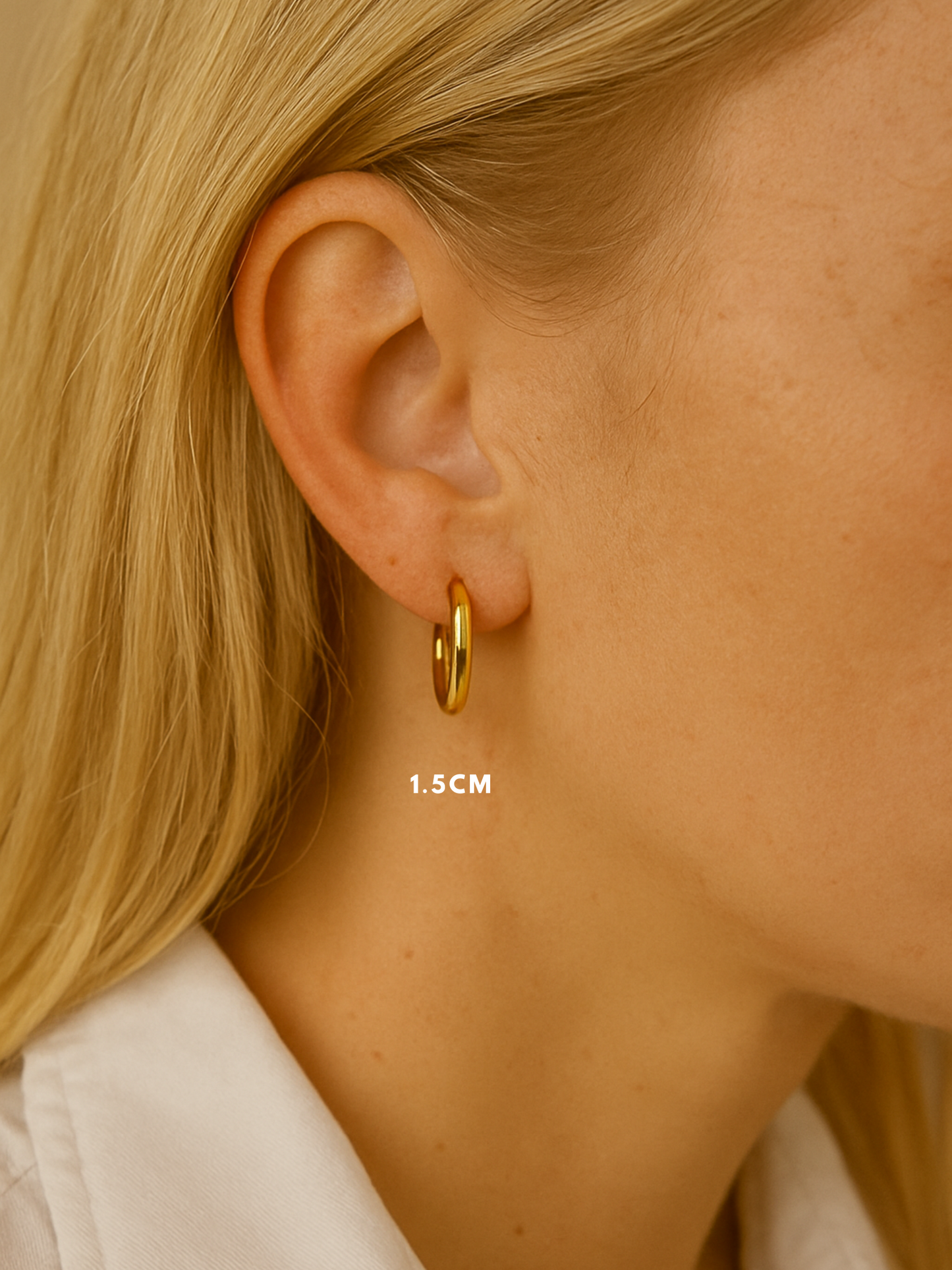 ELSA l Anneaux inoxydables - 1.5cm