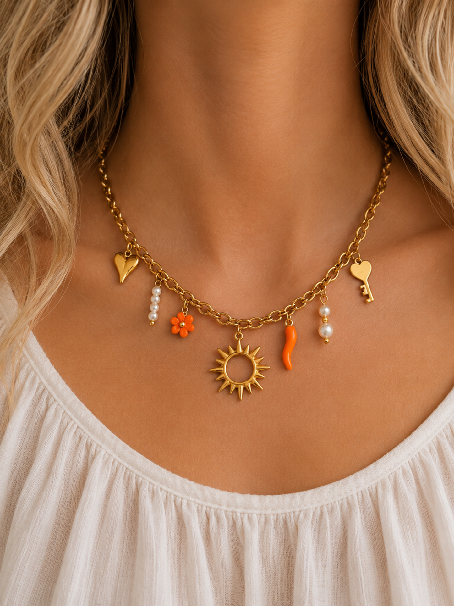 CHARMS l Collier charms inoxydable