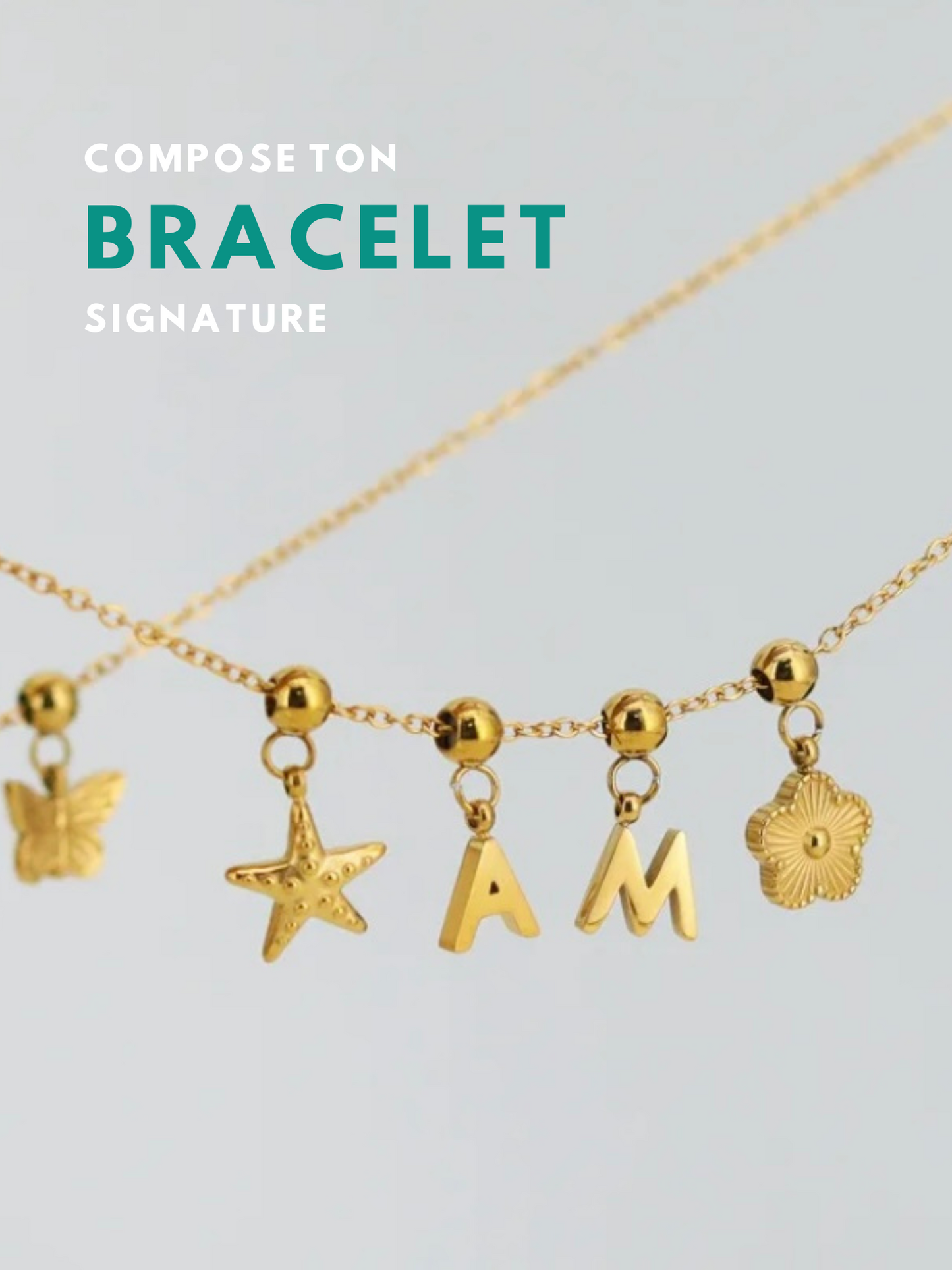 SIGNATURE l Bracelet personnalisable