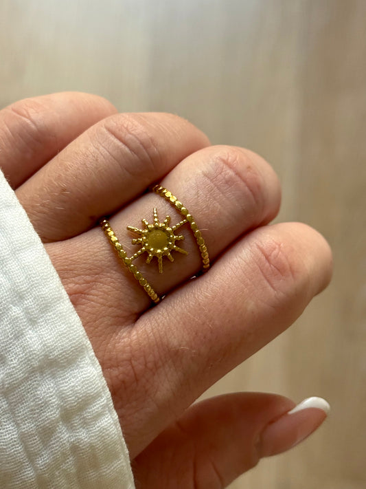 ASTRES - ÉTÉ l Bague inoxydable