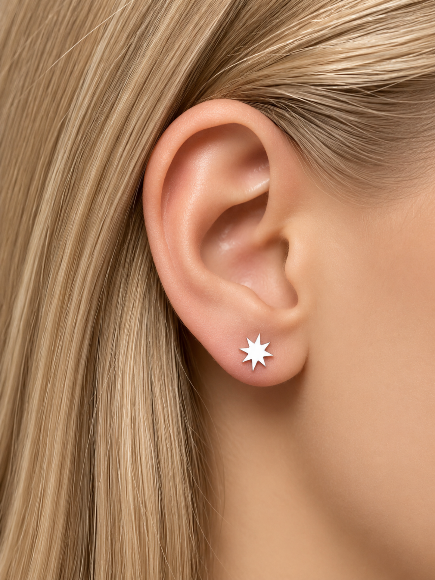 NEW l Boucles puces inoxydables