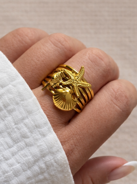 OCEAN MOOD - OCÉANIE l Bague inoxydable