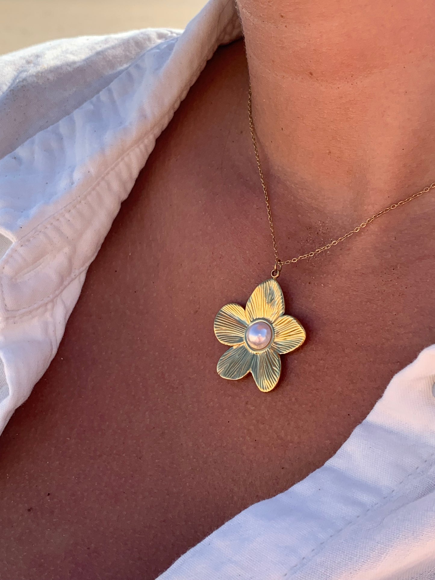 FLORA l Collier inoxydable