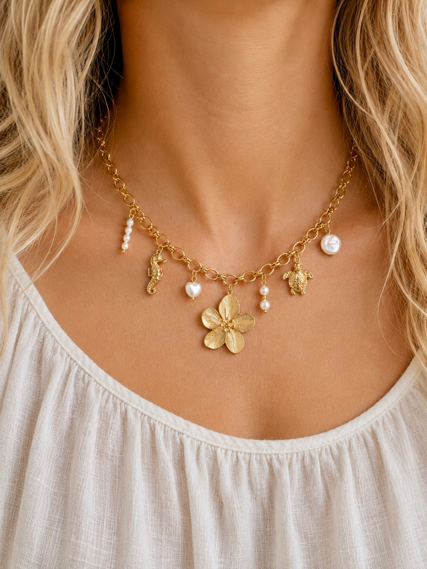 CHARMS l Collier charms inoxydable