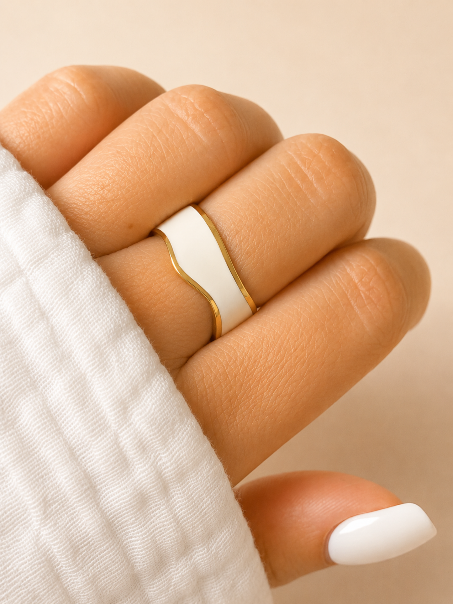 NEW l Bague colorée inoxydable