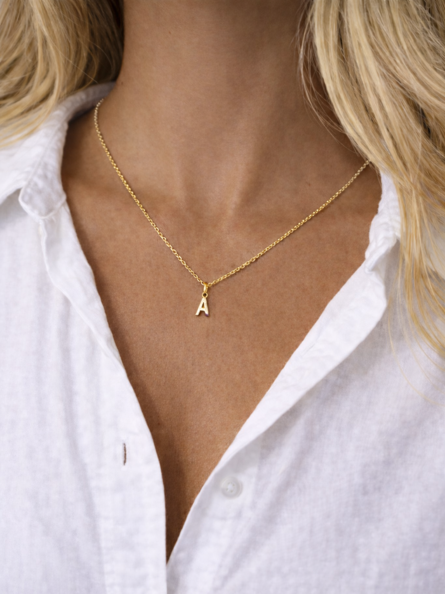 INITIAL l Collier inoxydable personnalisable