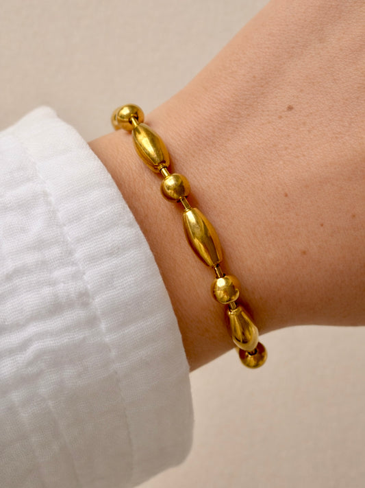 AGATHE l Bracelet inoxydable