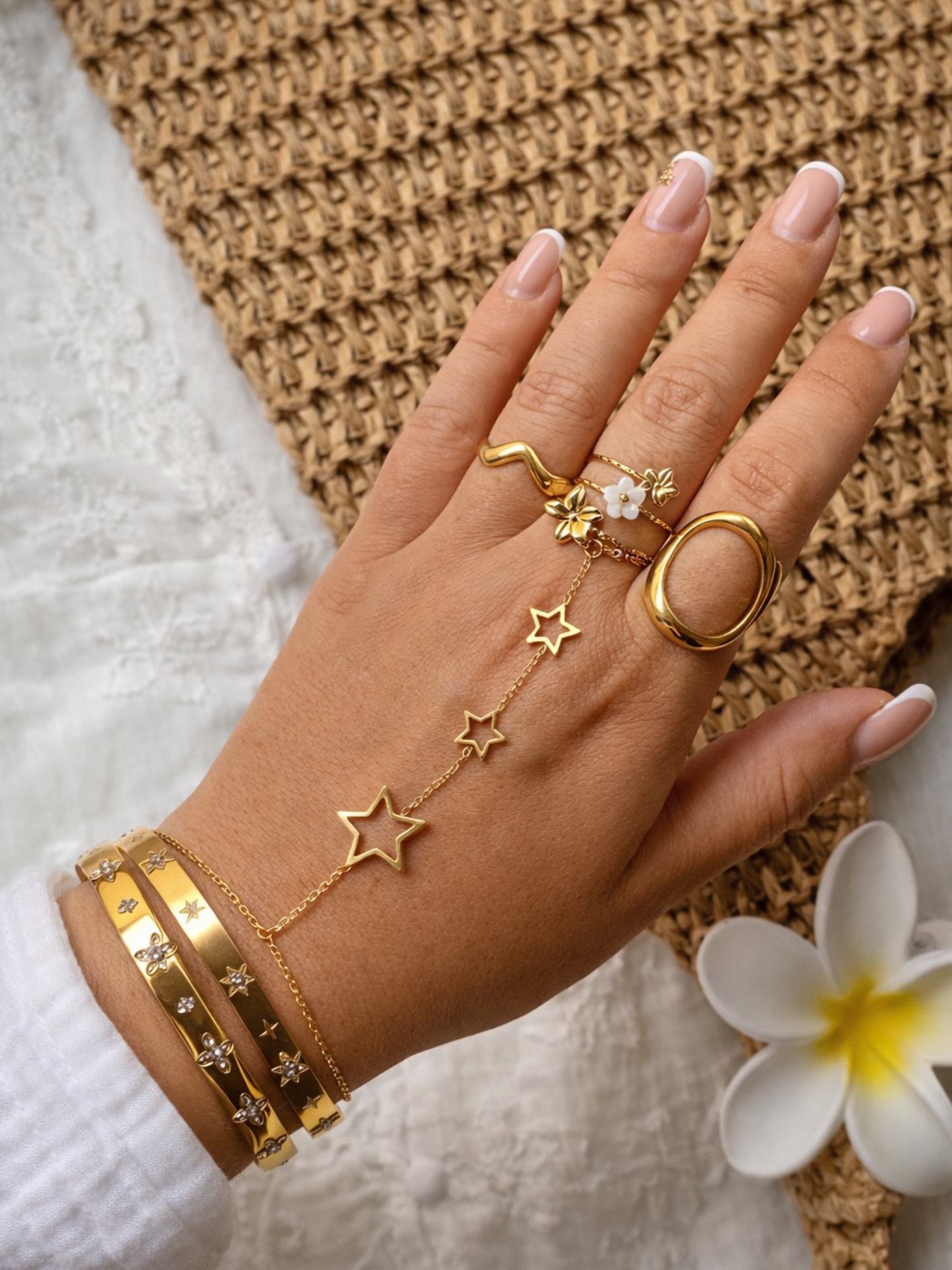 ASTRES - AYA l Chaîne de main inoxydable