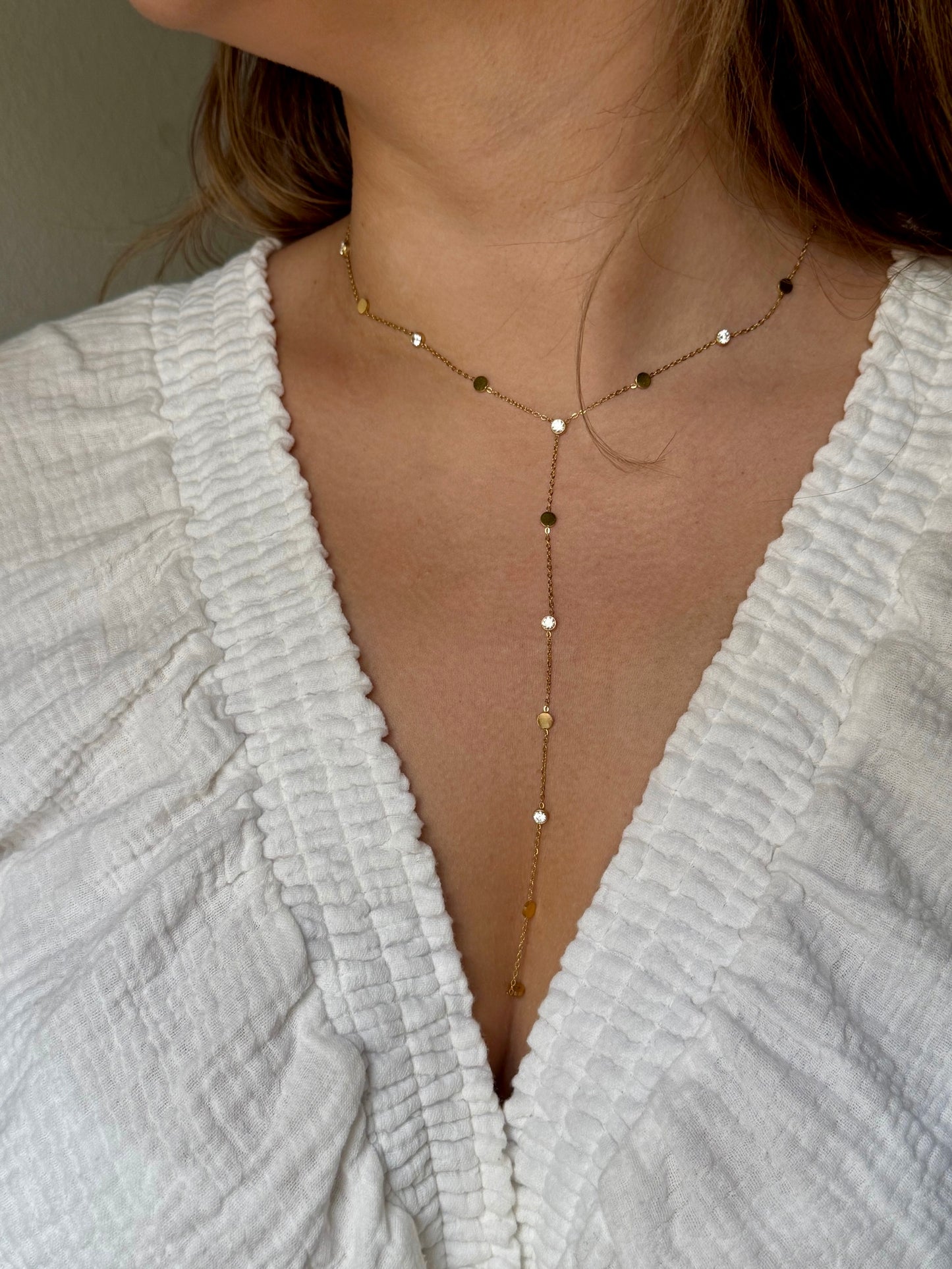 AMAYA l Collier Y inoxydable