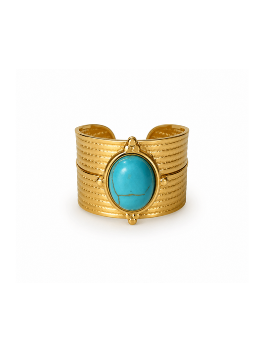 NEW l Bague colorée inoxydable