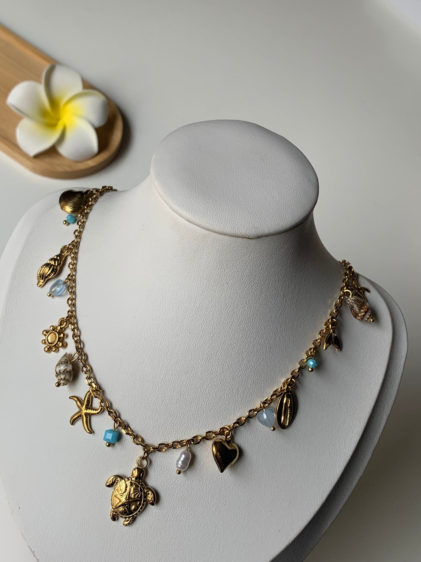 MARTINIQUE l Collier charms inoxydable