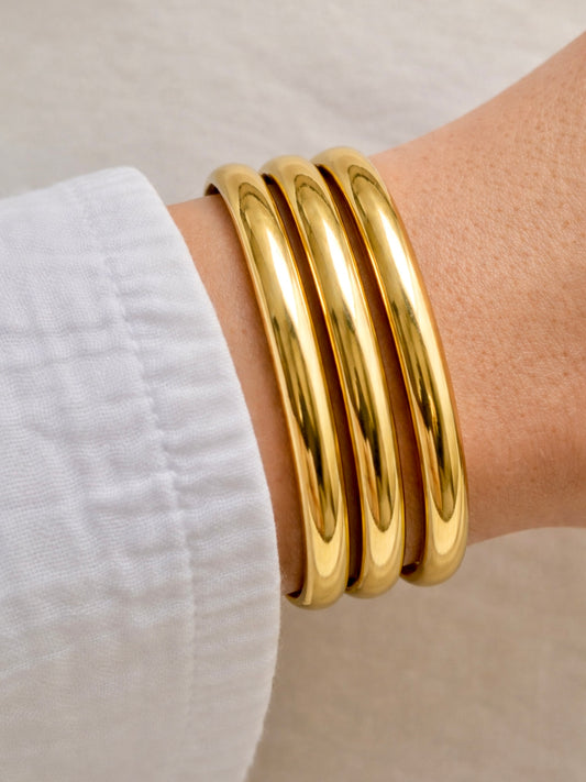 ESMERALDA l Jonc inoxydable -lot de 3-