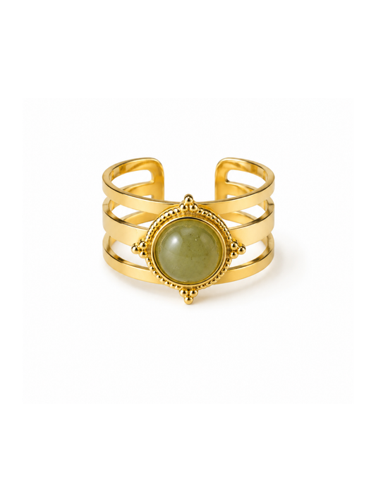 NEW l Bague colorée inoxydable