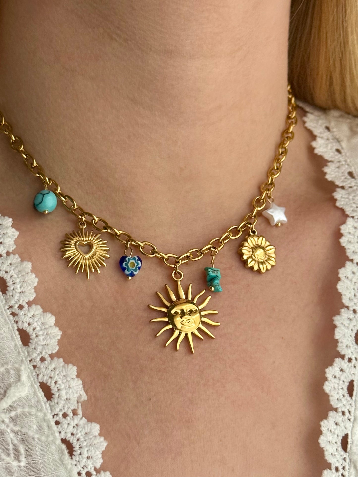 SOLYA l Collier inoxydable