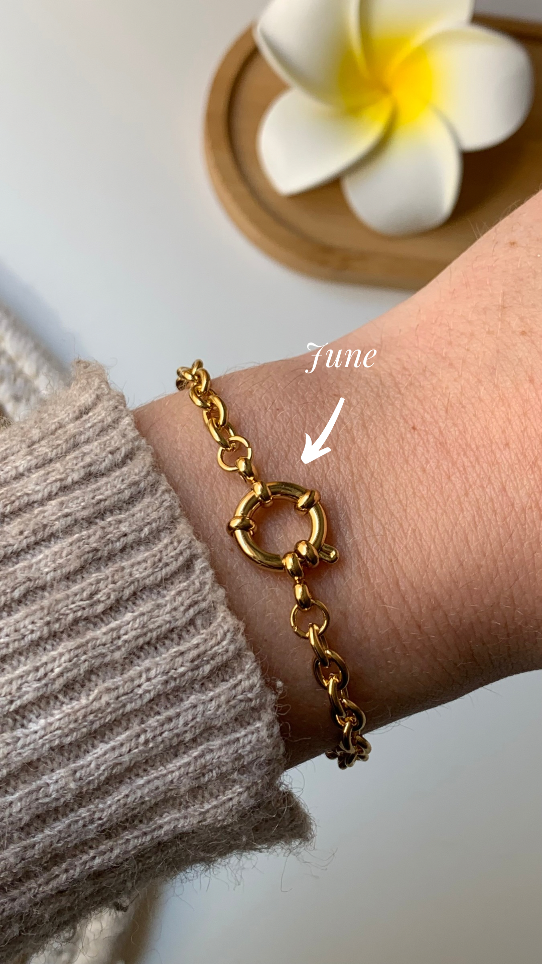 JUNE l Bracelet inoxydable