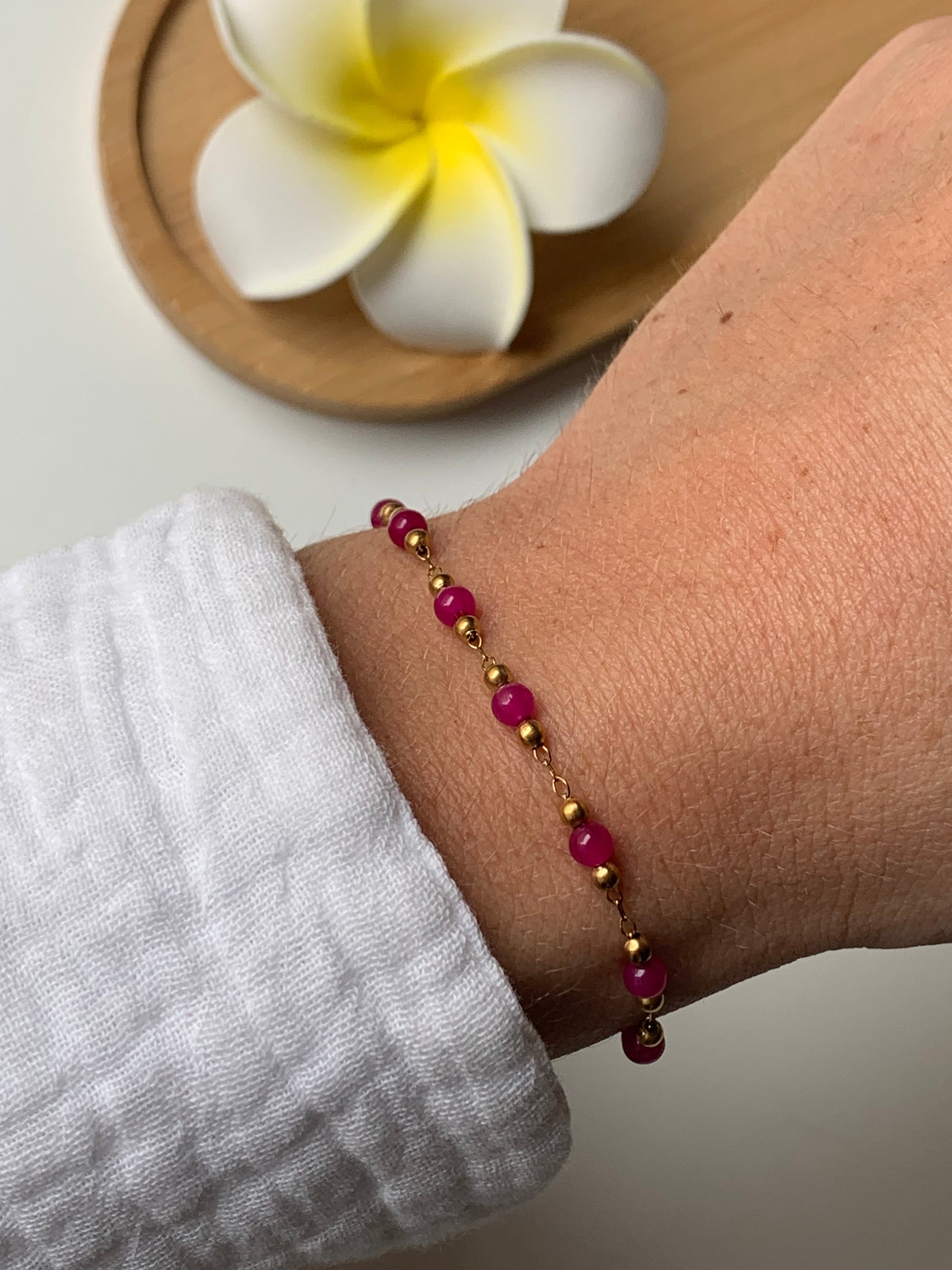 LEÏLA l Bracelet inoxydable