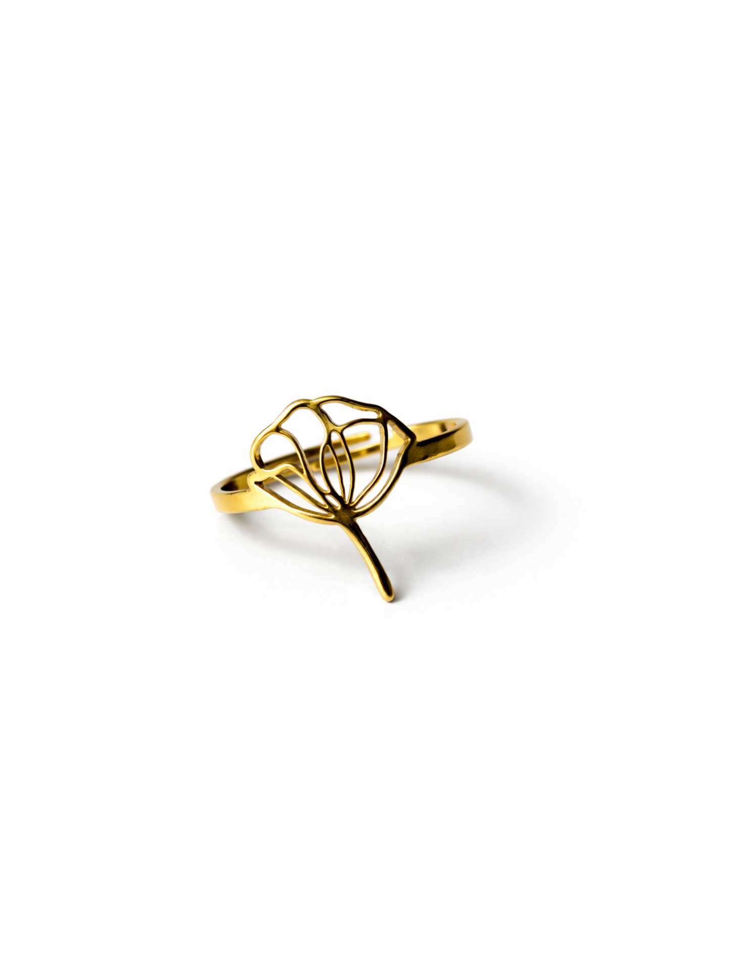 COQUELICOT l Bague inoxydable