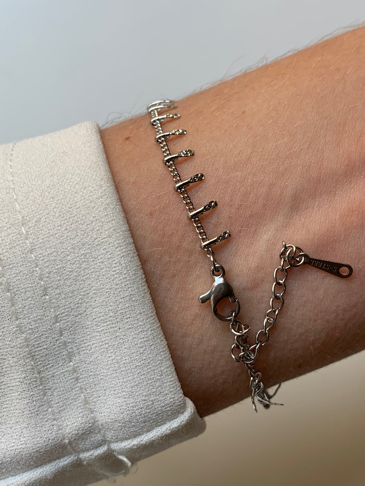 ÉLÉNA l Bracelet en acier inoxydable