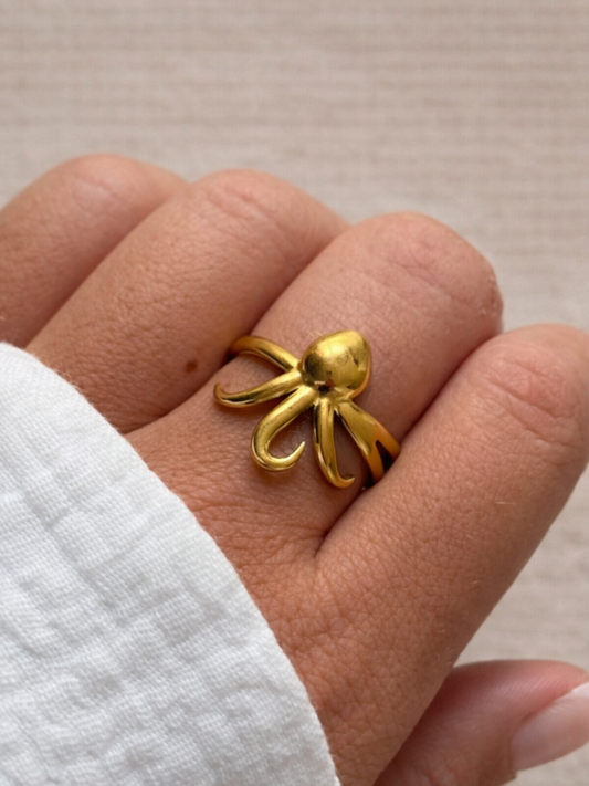 OCEAN MOOD - MEDUSA l Bague inoxydable