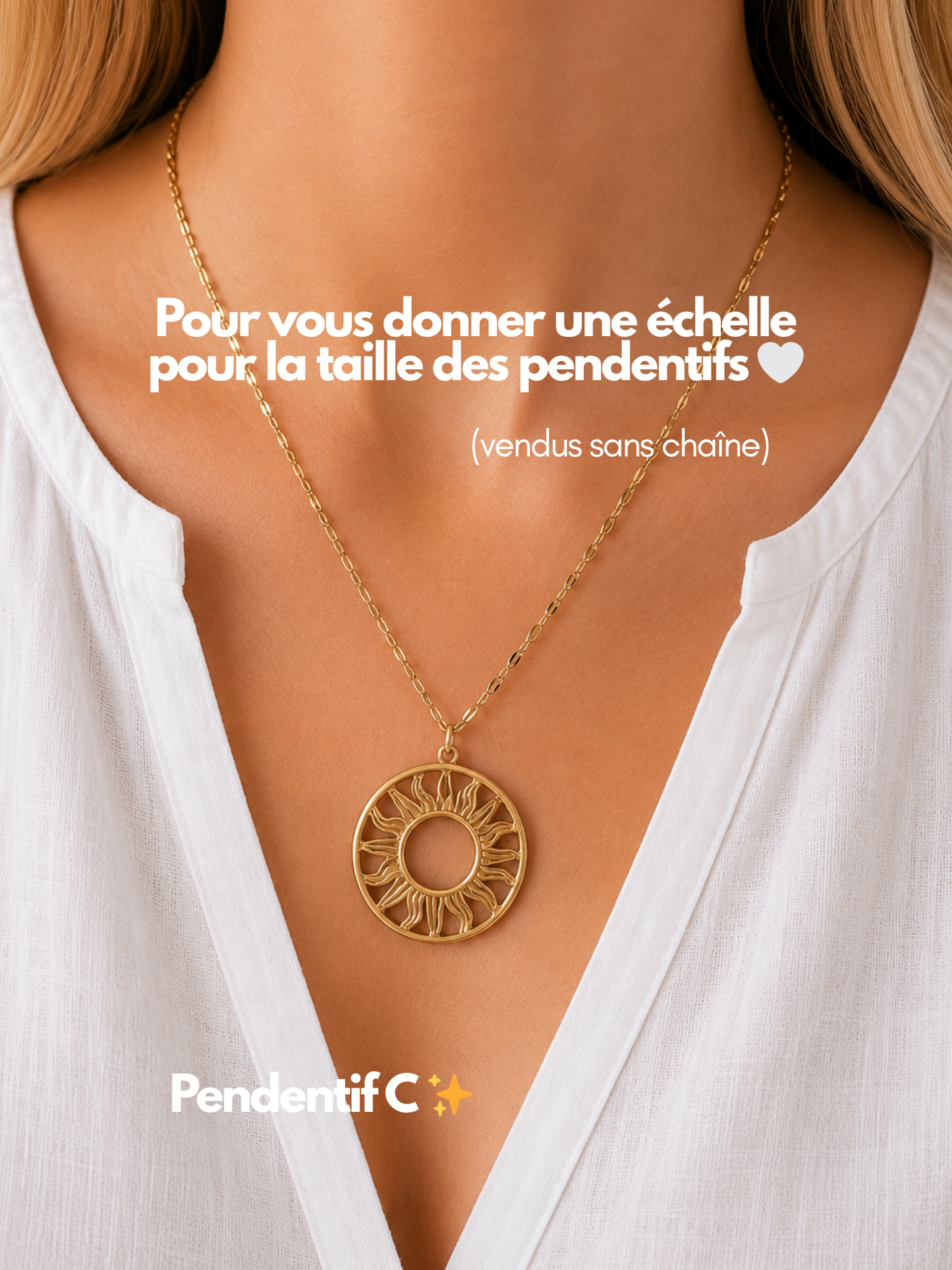 ASTRES l Pendentif inoxydable