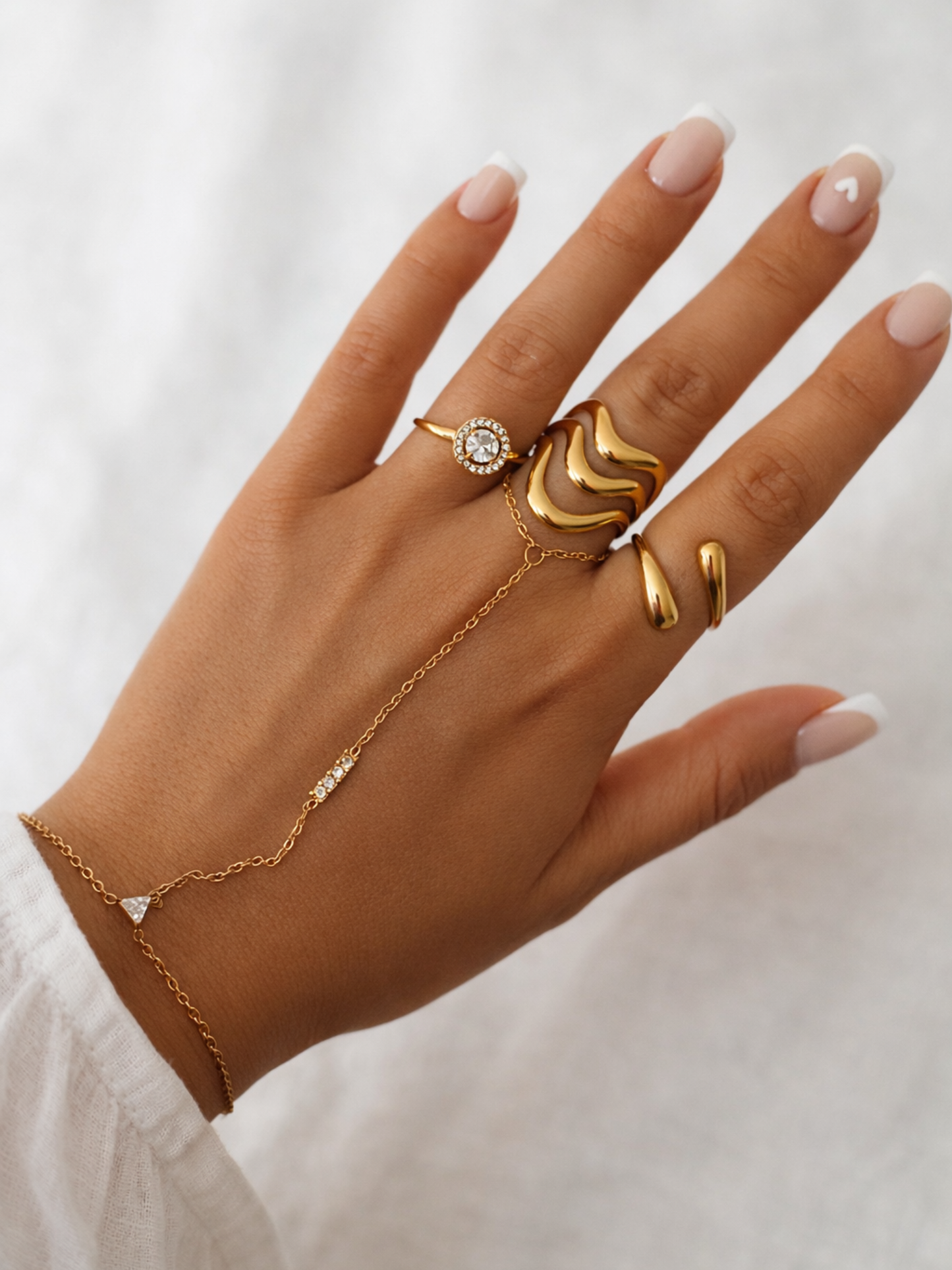 PRESTIGE l Chaîne de main inoxydable