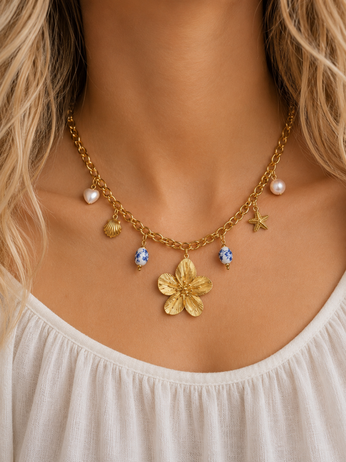 CHARMS l Collier charms inoxydable