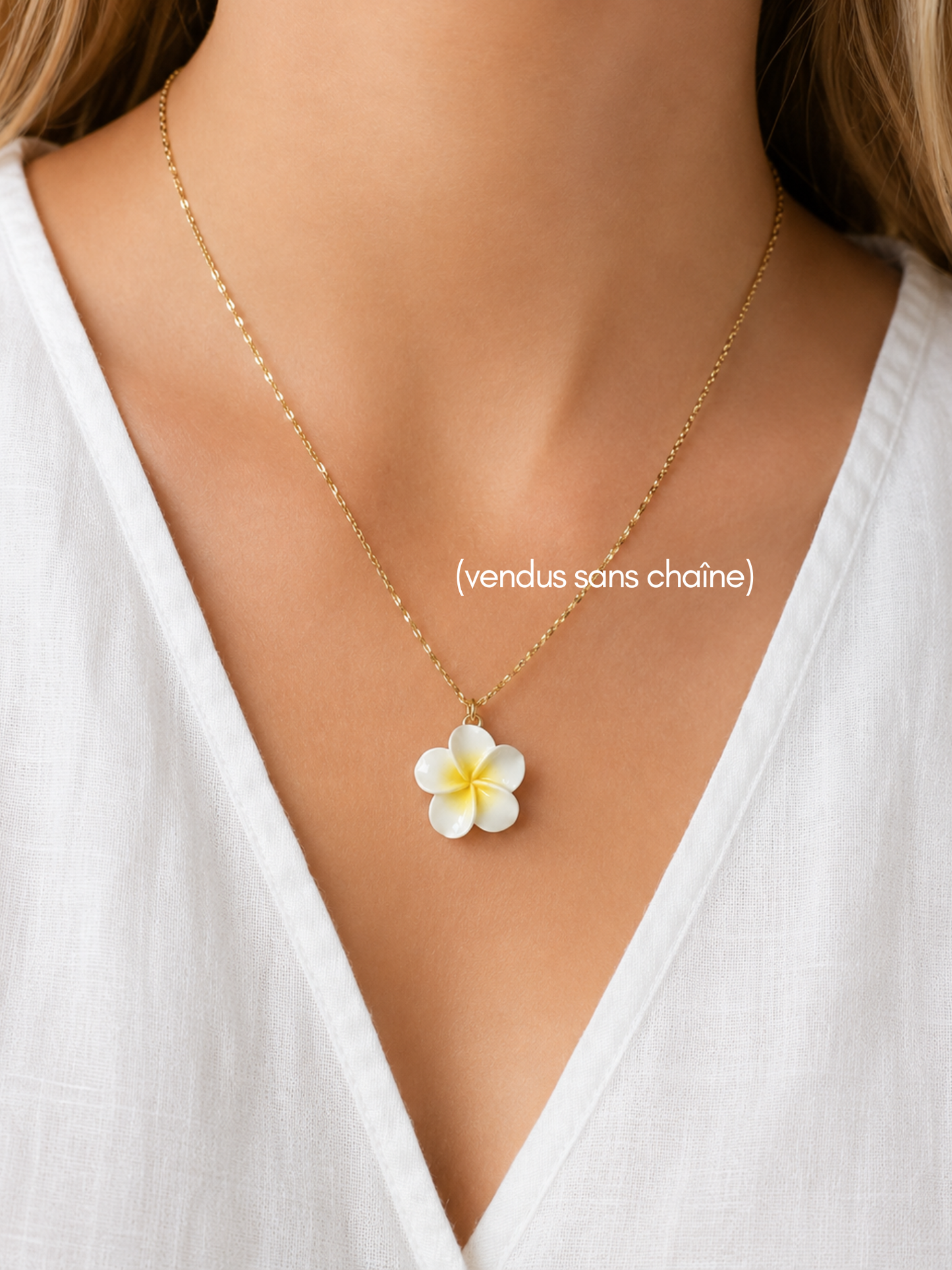 MONOÏ l Pendentif inoxydable