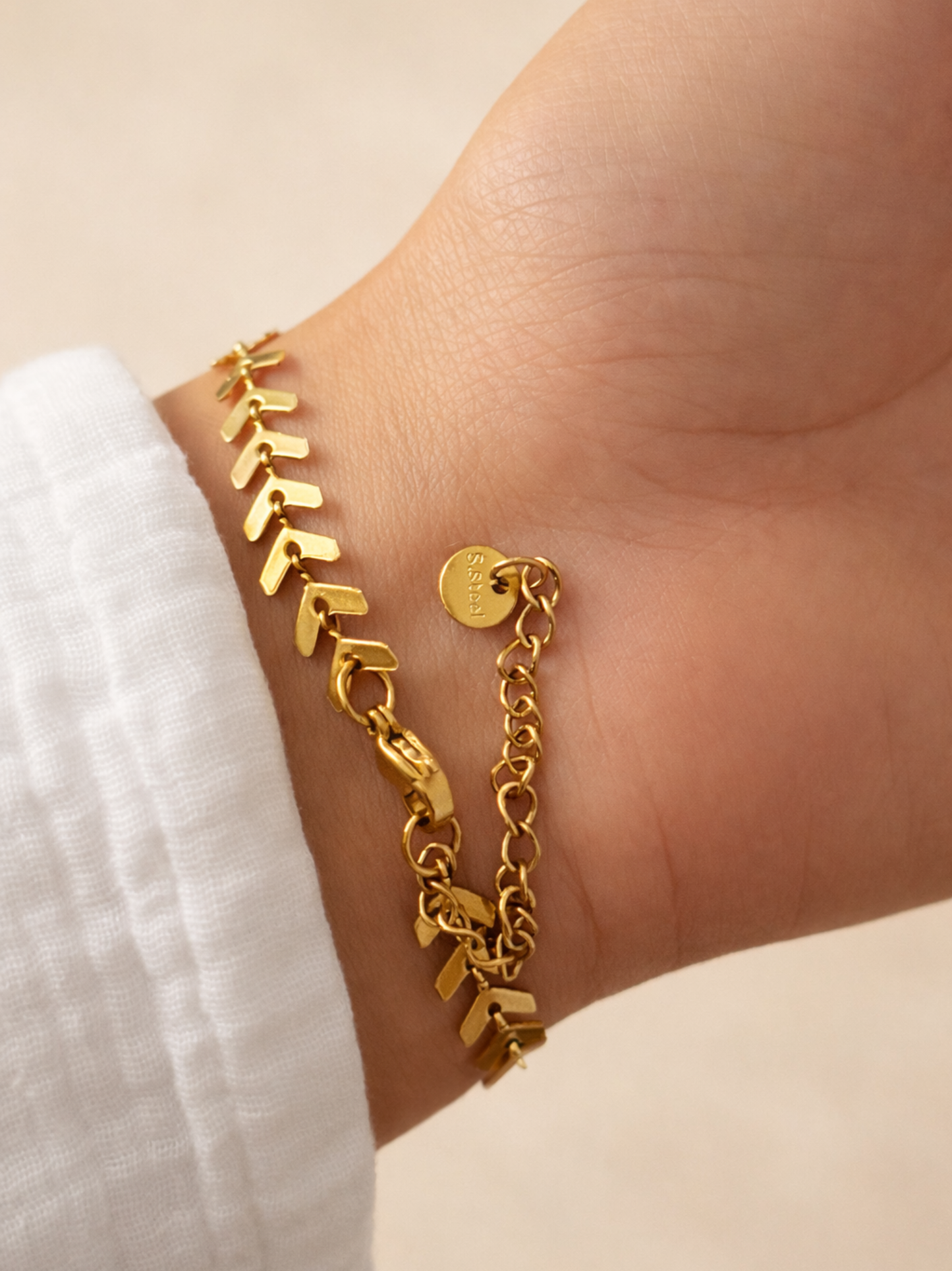 ROMANE l Bracelet inoxydable