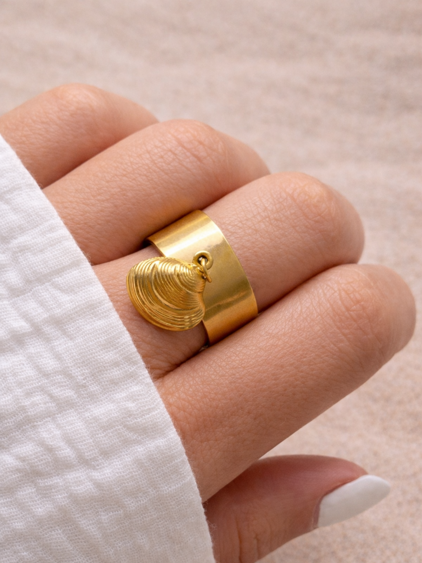 OCEAN MOOD - MER l Bague inoxydable