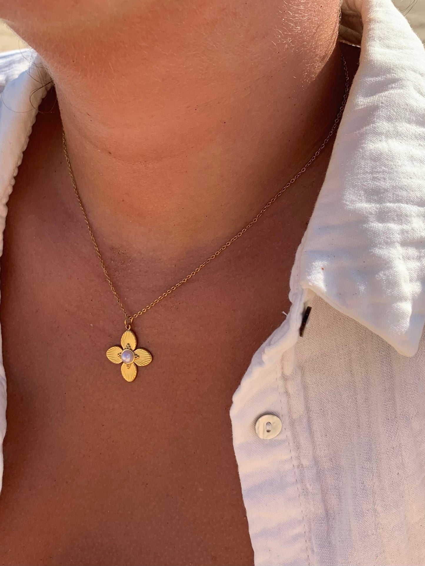 SOLÉNE l Collier inoxydable