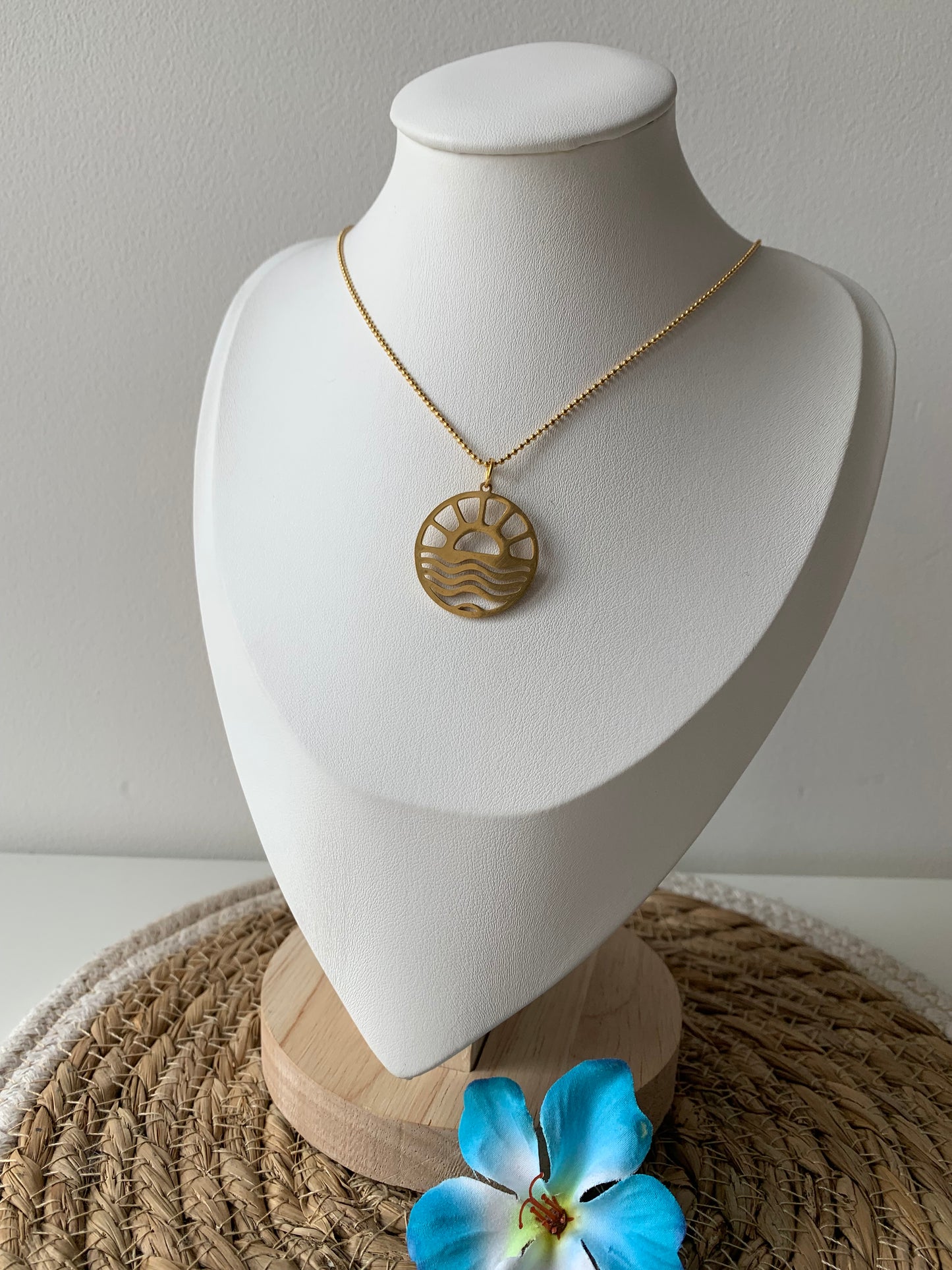 OCEAN MOOD - Collier ajustable en acier inoxydable