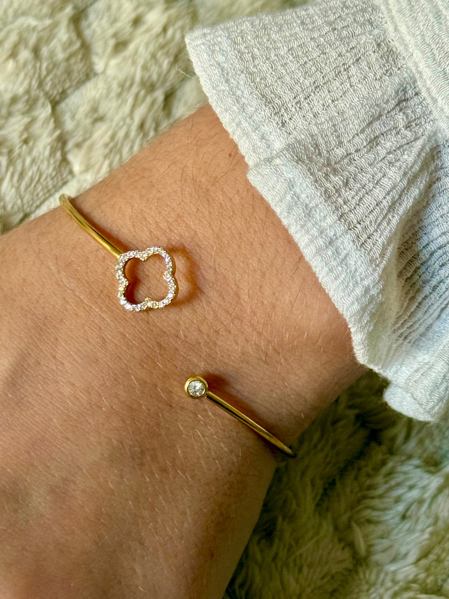 CHANCEUSE l Bracelet inoxydable