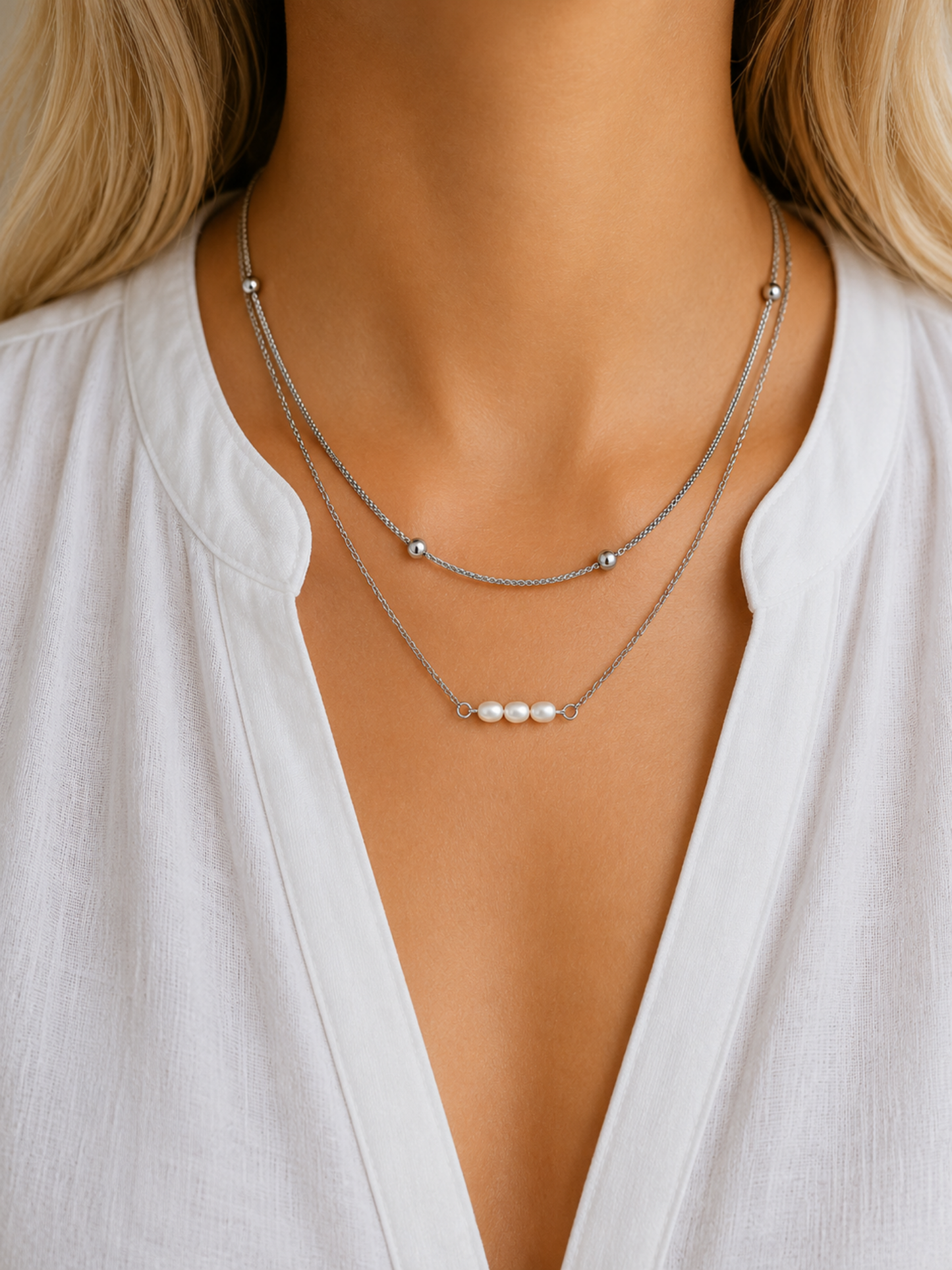 NEW l Collier inoxydable