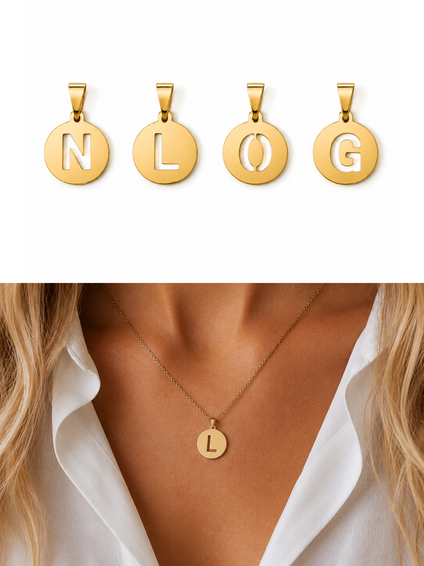 NEW l Pendentif inoxydable