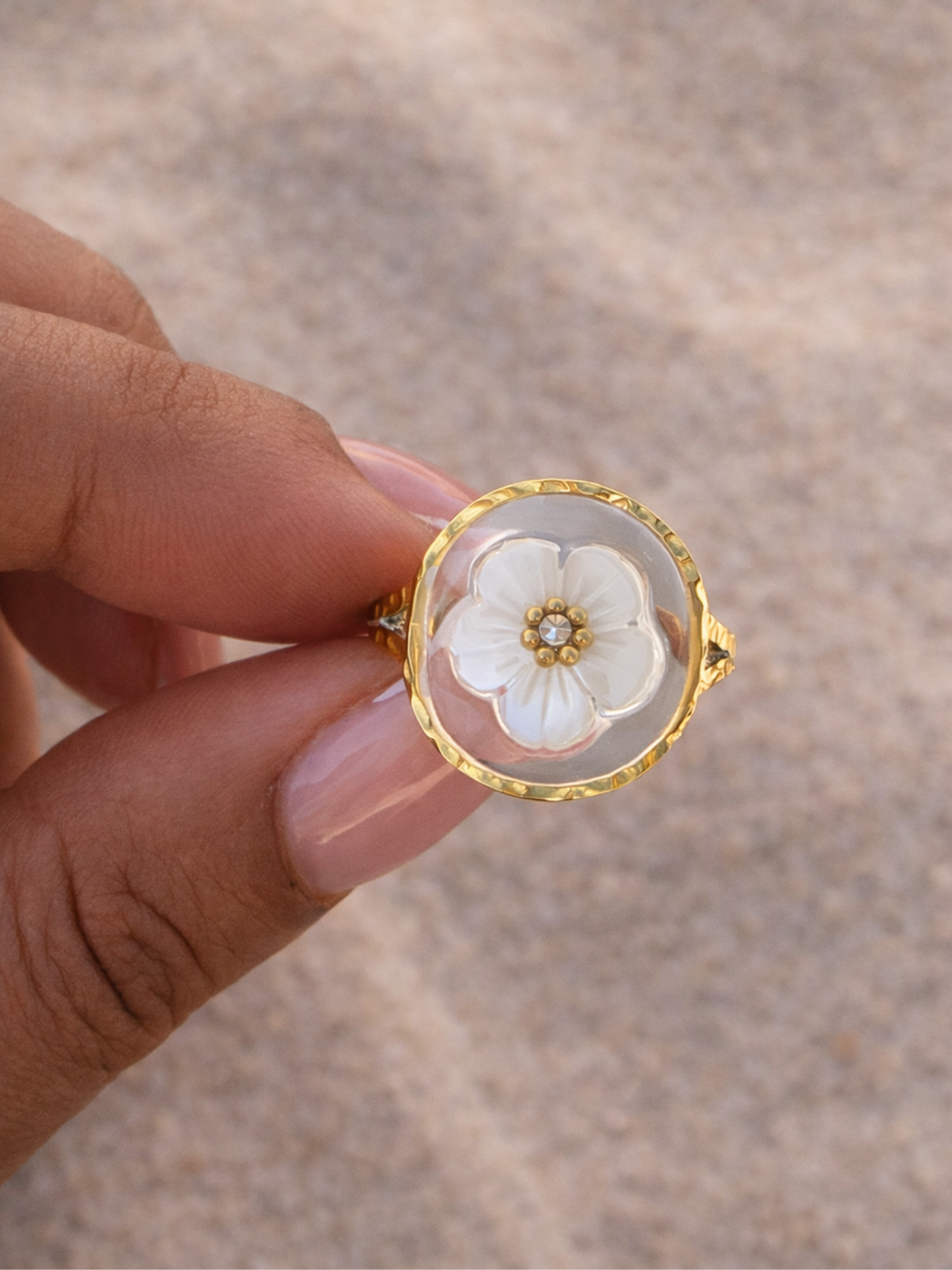 SOLÉNE l Bague inoxydable