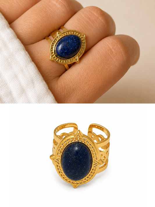 NEW l Bague colorée inoxydable