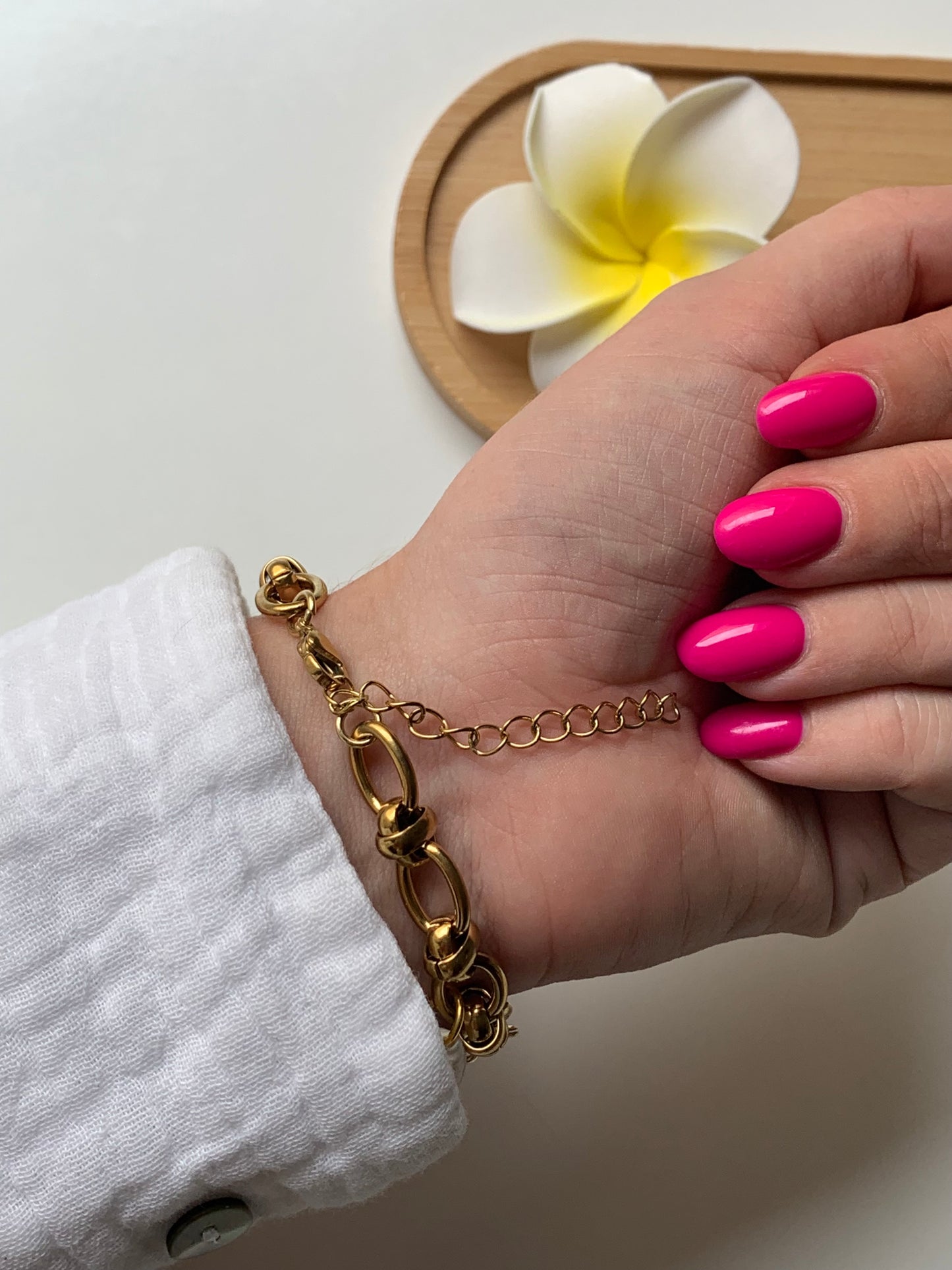 BALI l Bracelet charms inoxydable
