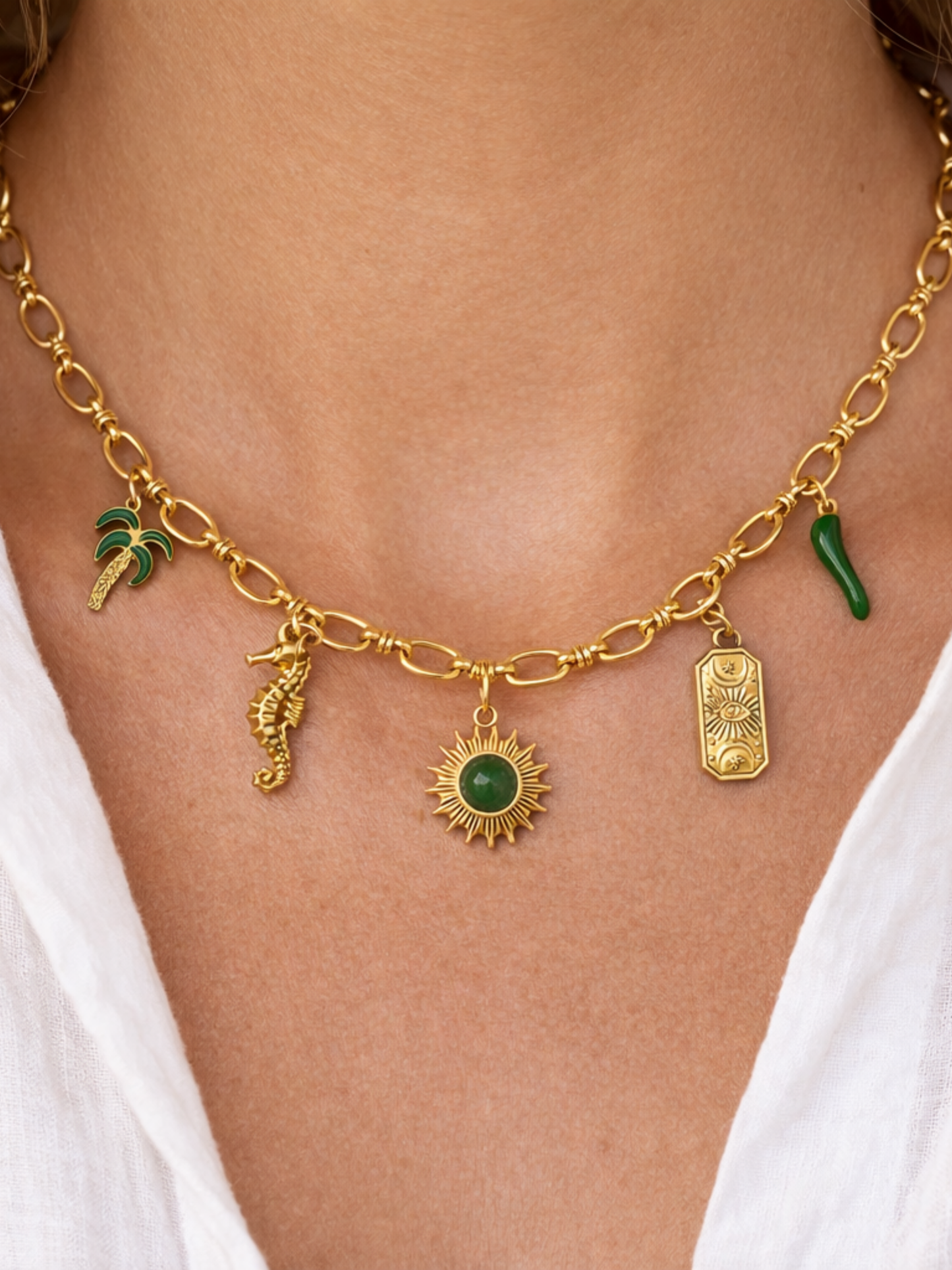 CHARMS l Collier charms inoxydable