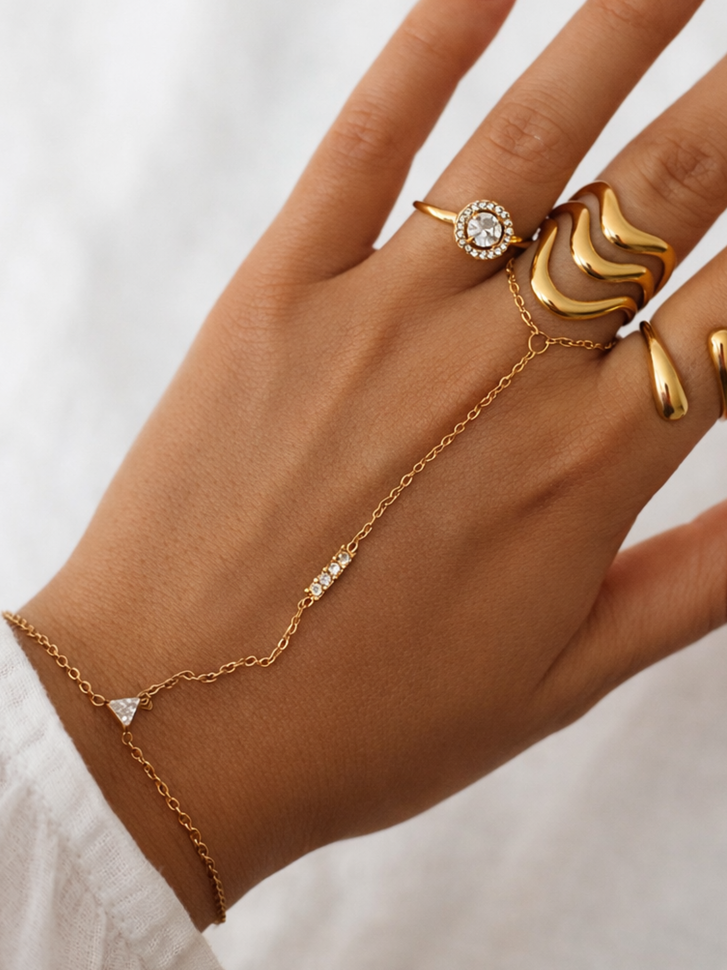 PRESTIGE l Chaîne de main inoxydable