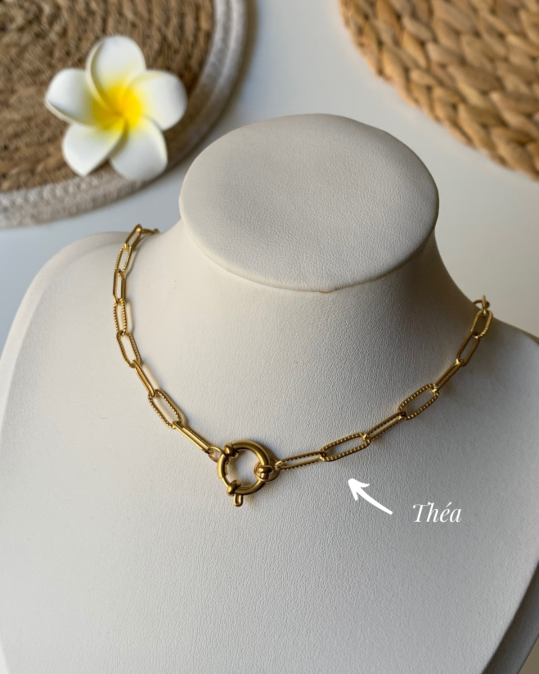 THÉA l Collier inoxydable