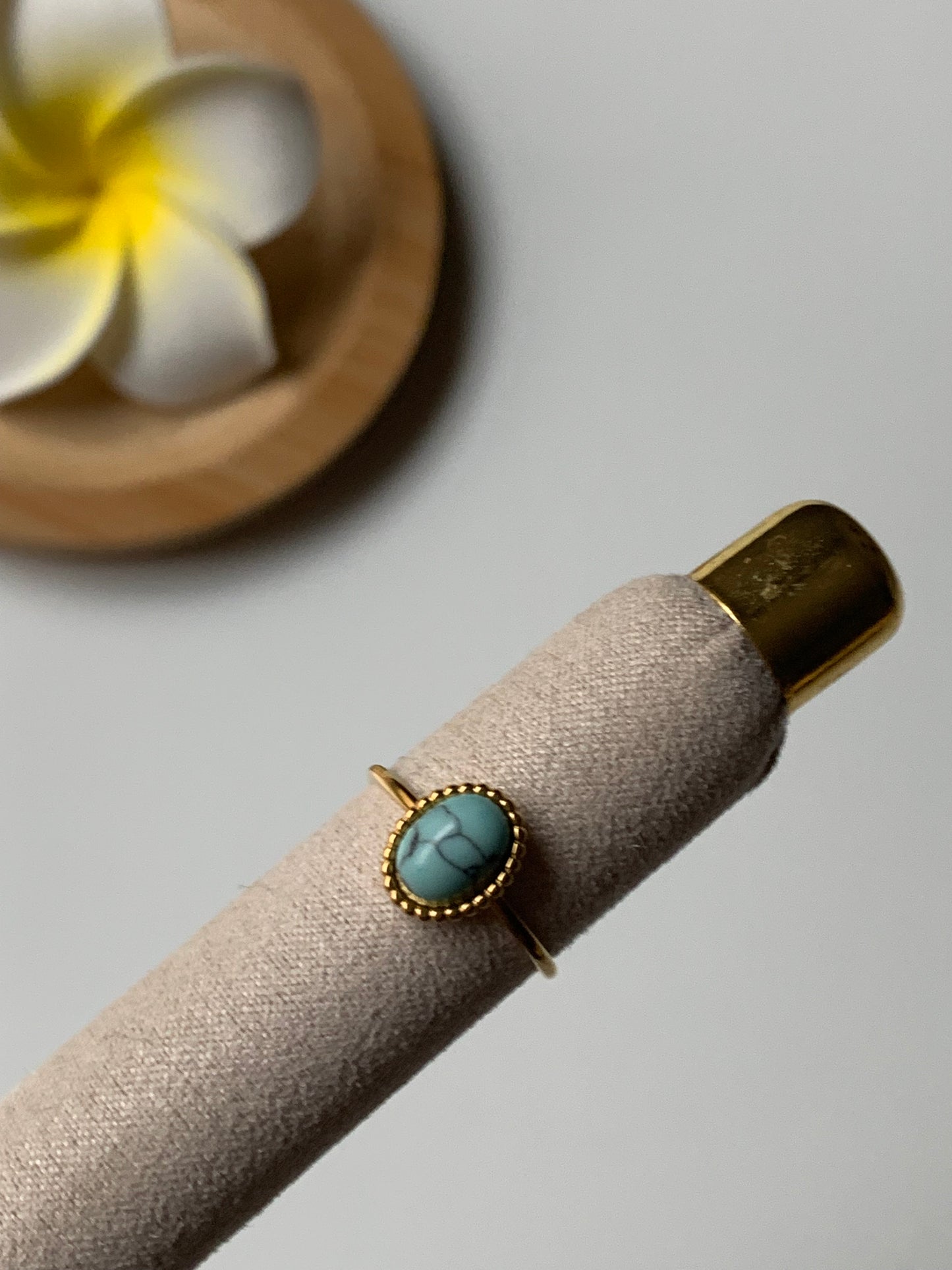 TURQUOISE l Bague inoxydable