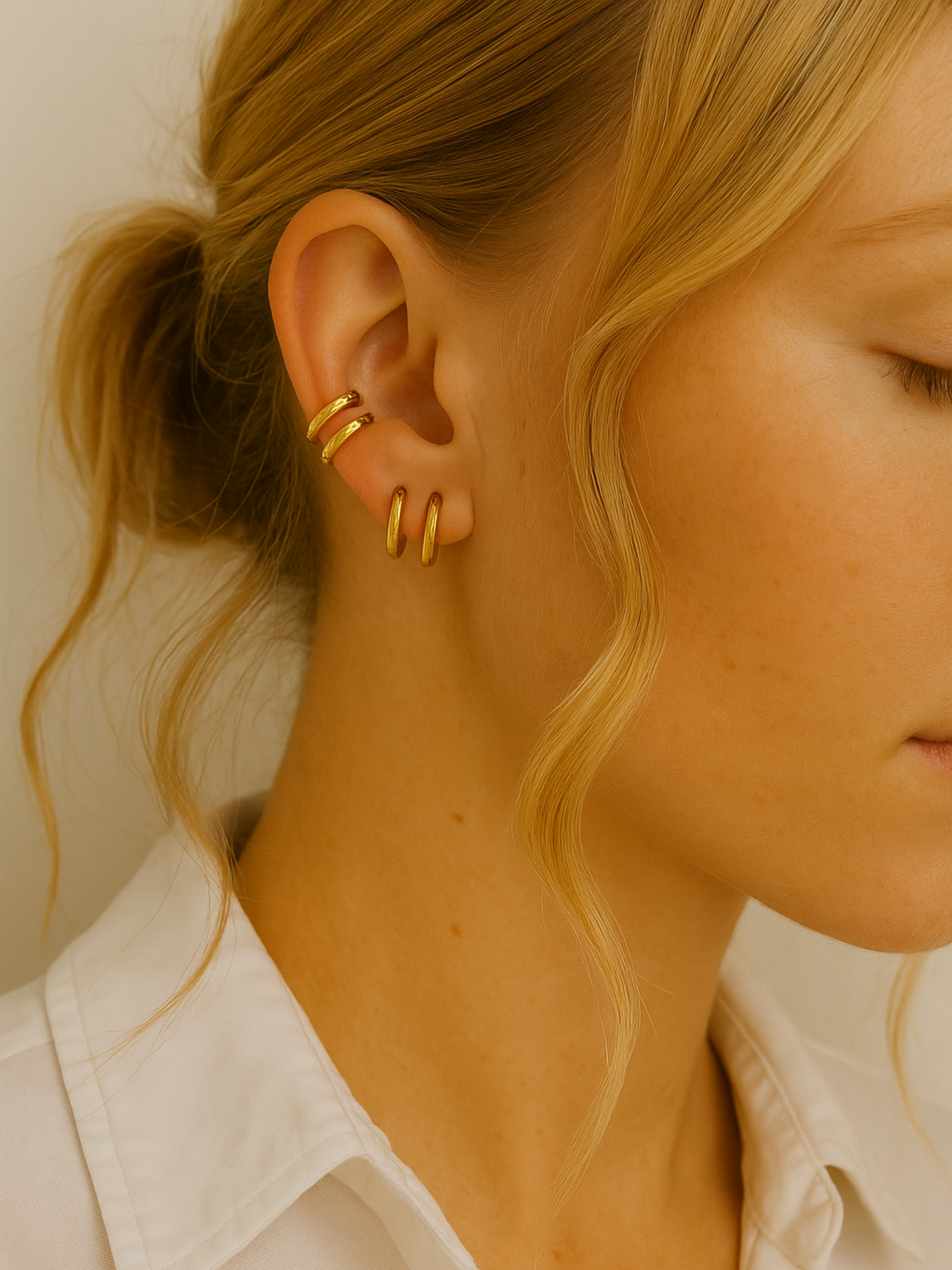 ESMERALDA l Earcuff inoxydable