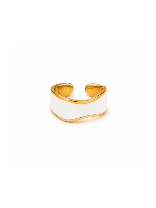 NEW l Bague colorée inoxydable