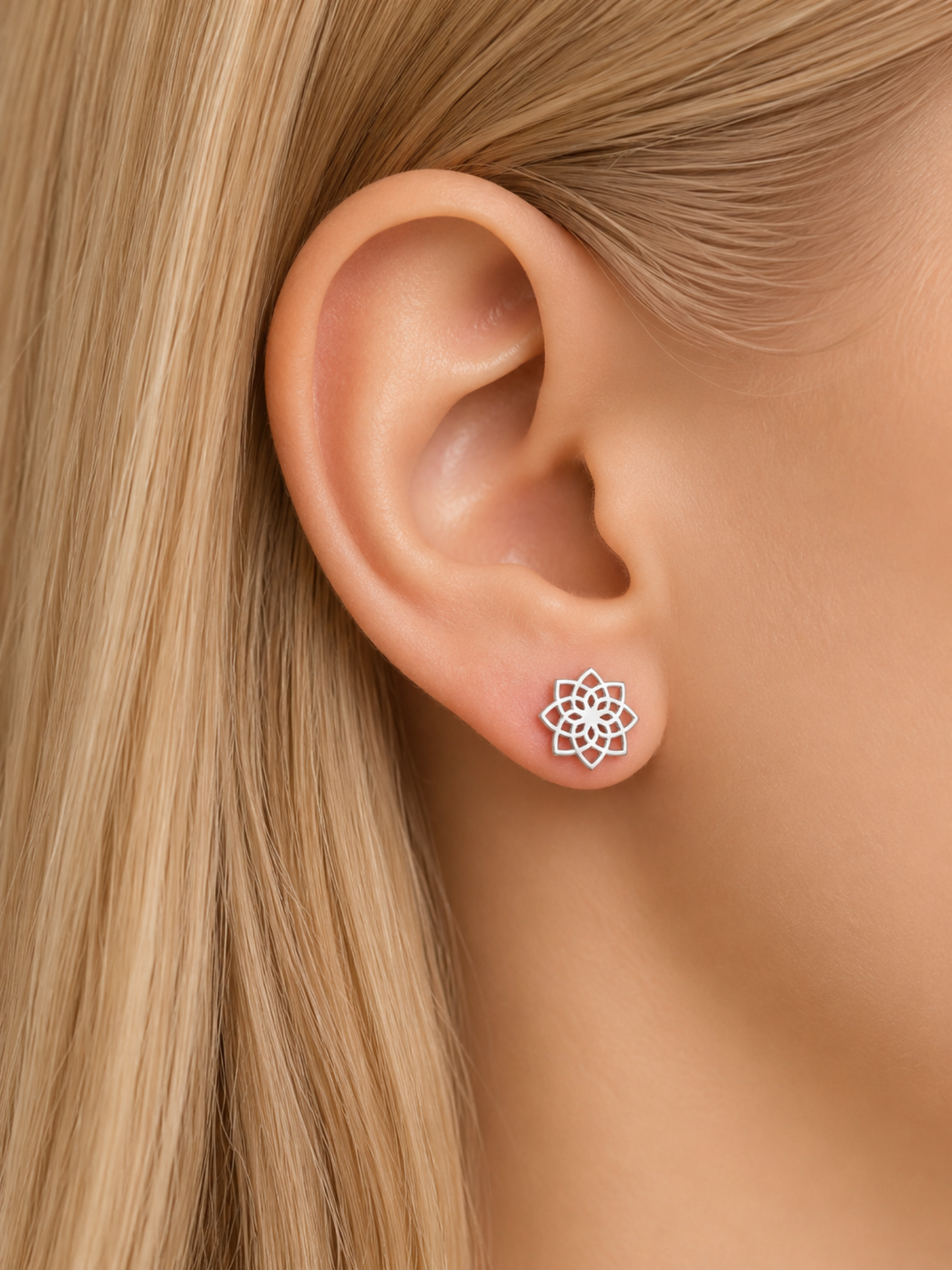 NEW l Boucles puces inoxydables