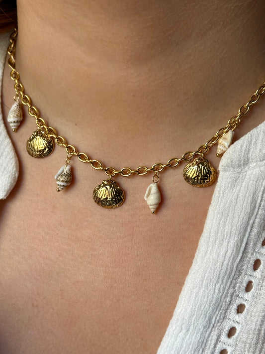 OCEAN MOOD - ÉVASION l Collier charms inoxydable