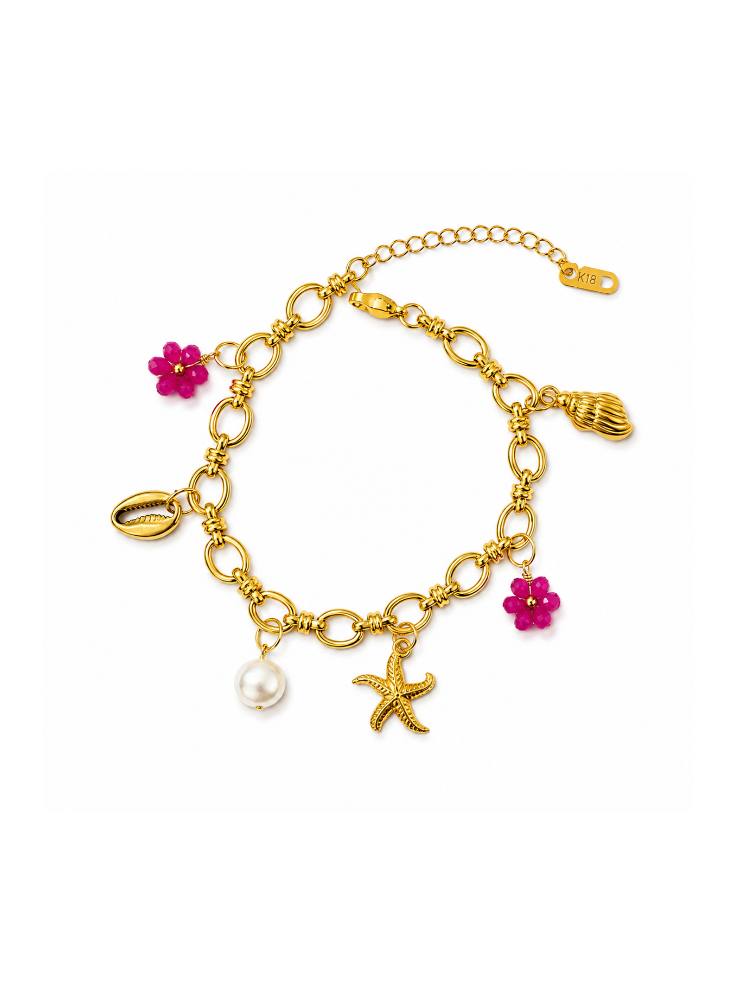 CHARMS l Bracelet inoxydable