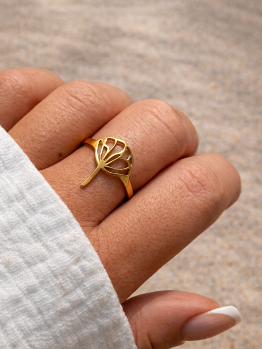 COQUELICOT l Bague inoxydable