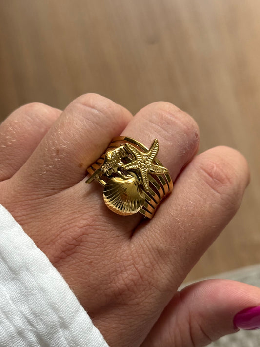 OCEAN MOOD - OCÉANIE l Bague inoxydable