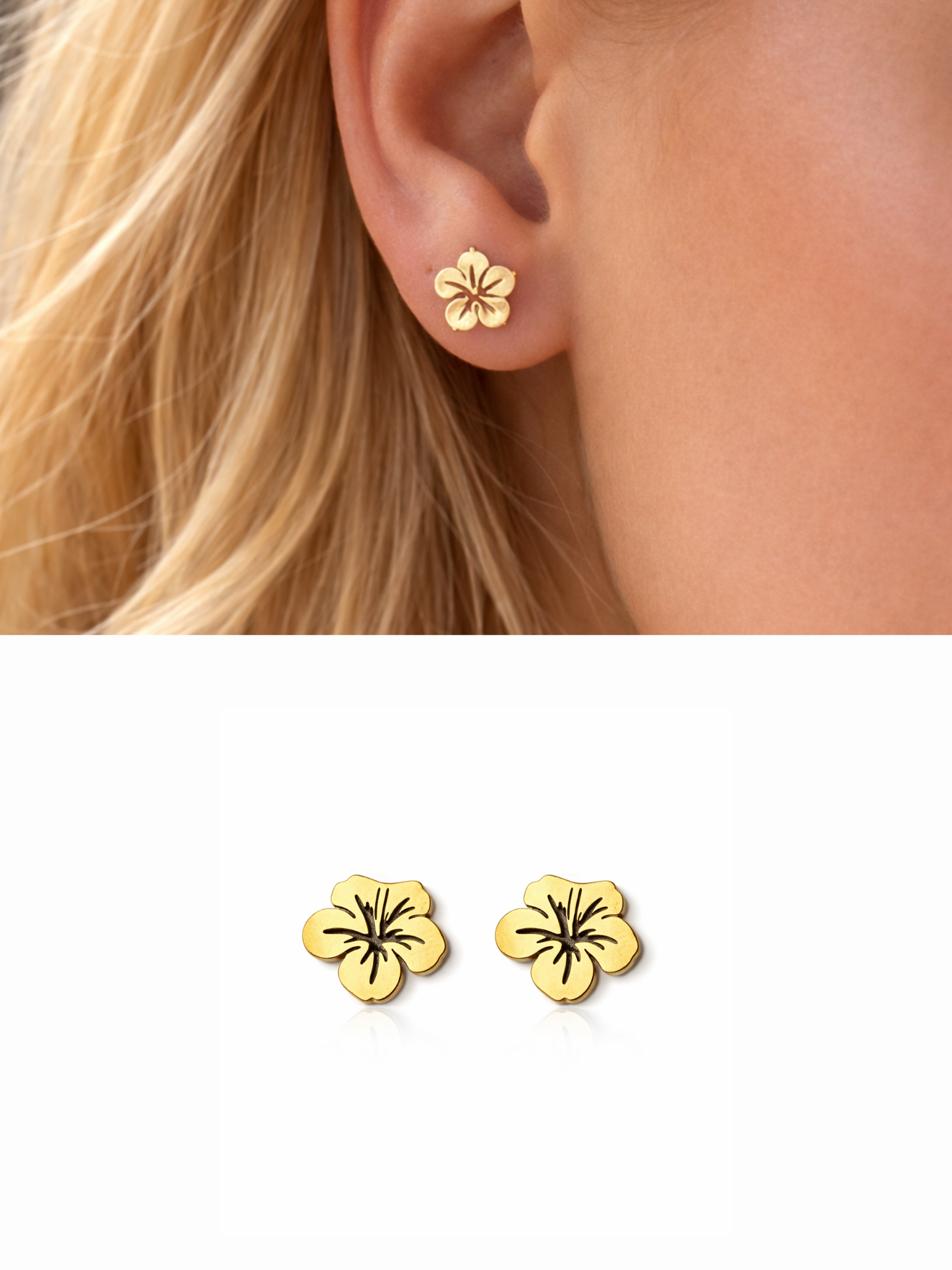 OCEAN MOOD l Boucles puces inoxydables